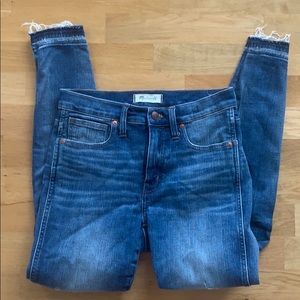 Madewell high rise skinny jeans size 29